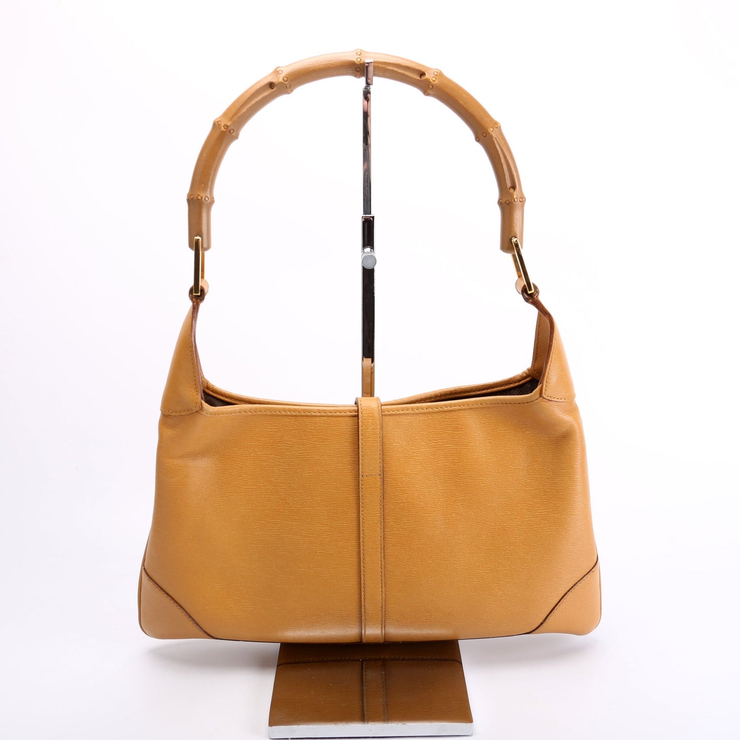 Gucci 001-4060 Bamboo Jackie Vintage Mustard Bag
