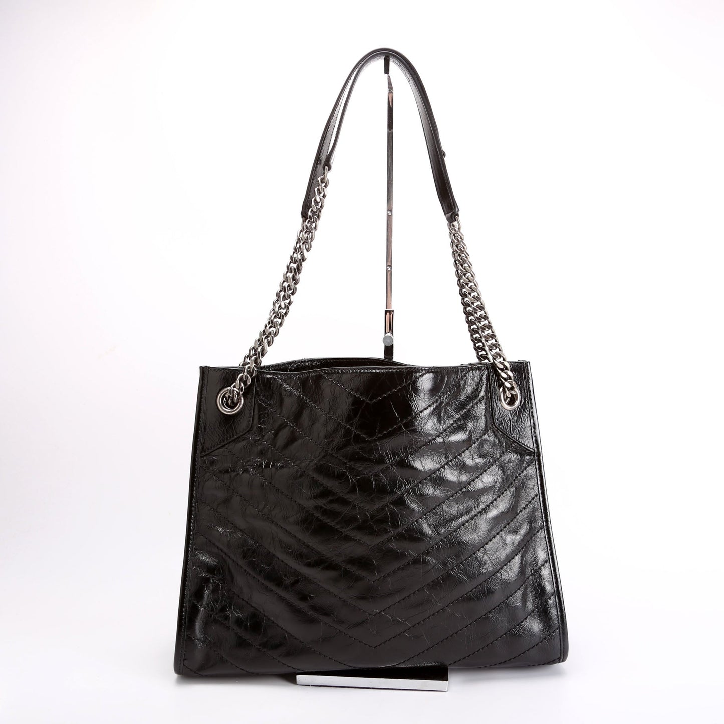 Saint Laurent 577999 Niki Medium Shopping Black Bag