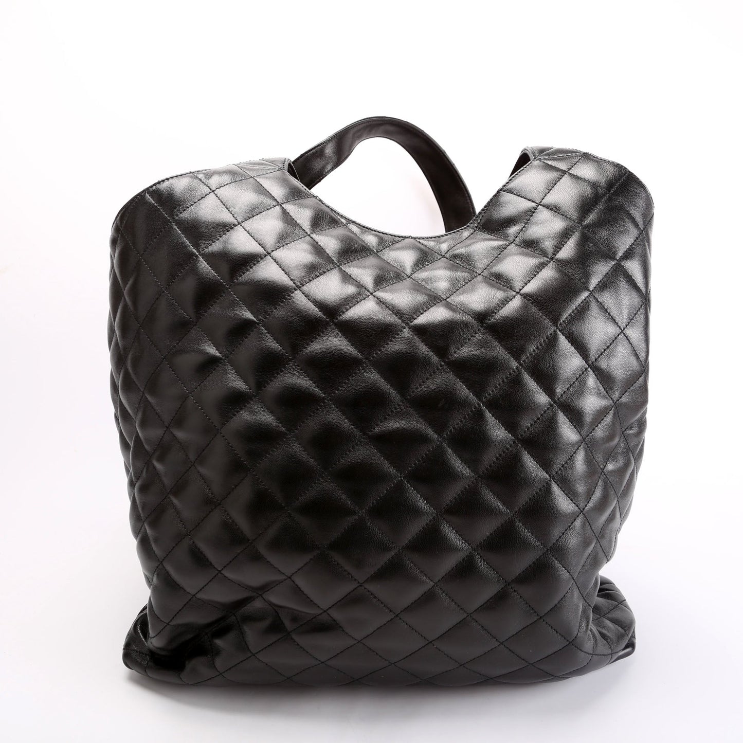 Saint Laurent 698651 Maxi Icare Shopping Black Bag
