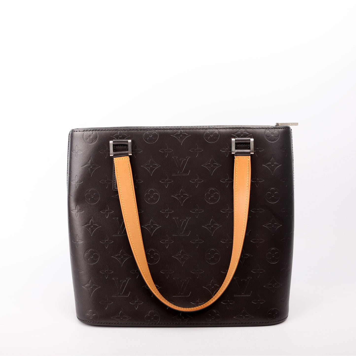 Louis Vuitton Stockton Monogram Matte Leather Grey