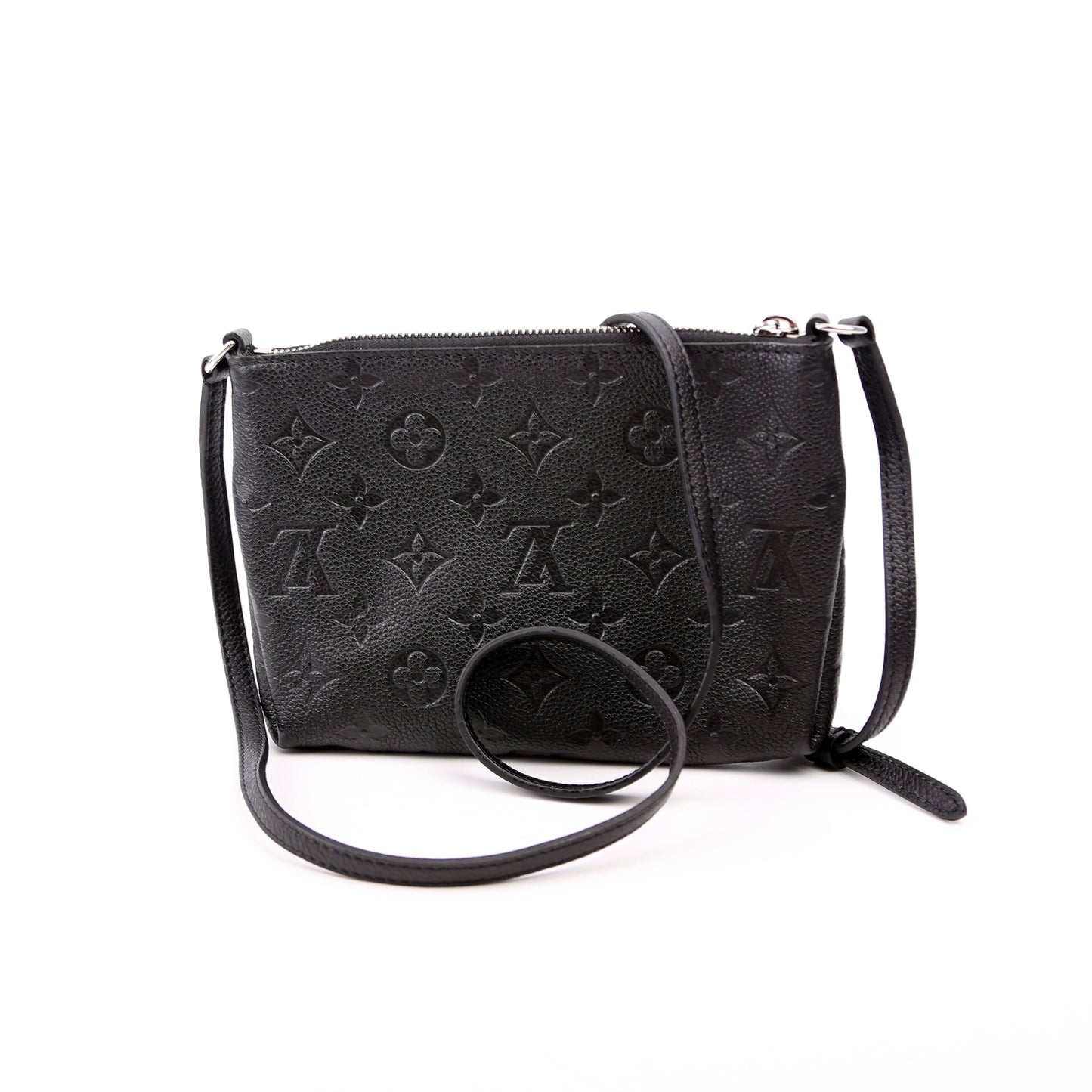 Louis Vuitton Pallas Clutch Uniformes Empreinte Black
