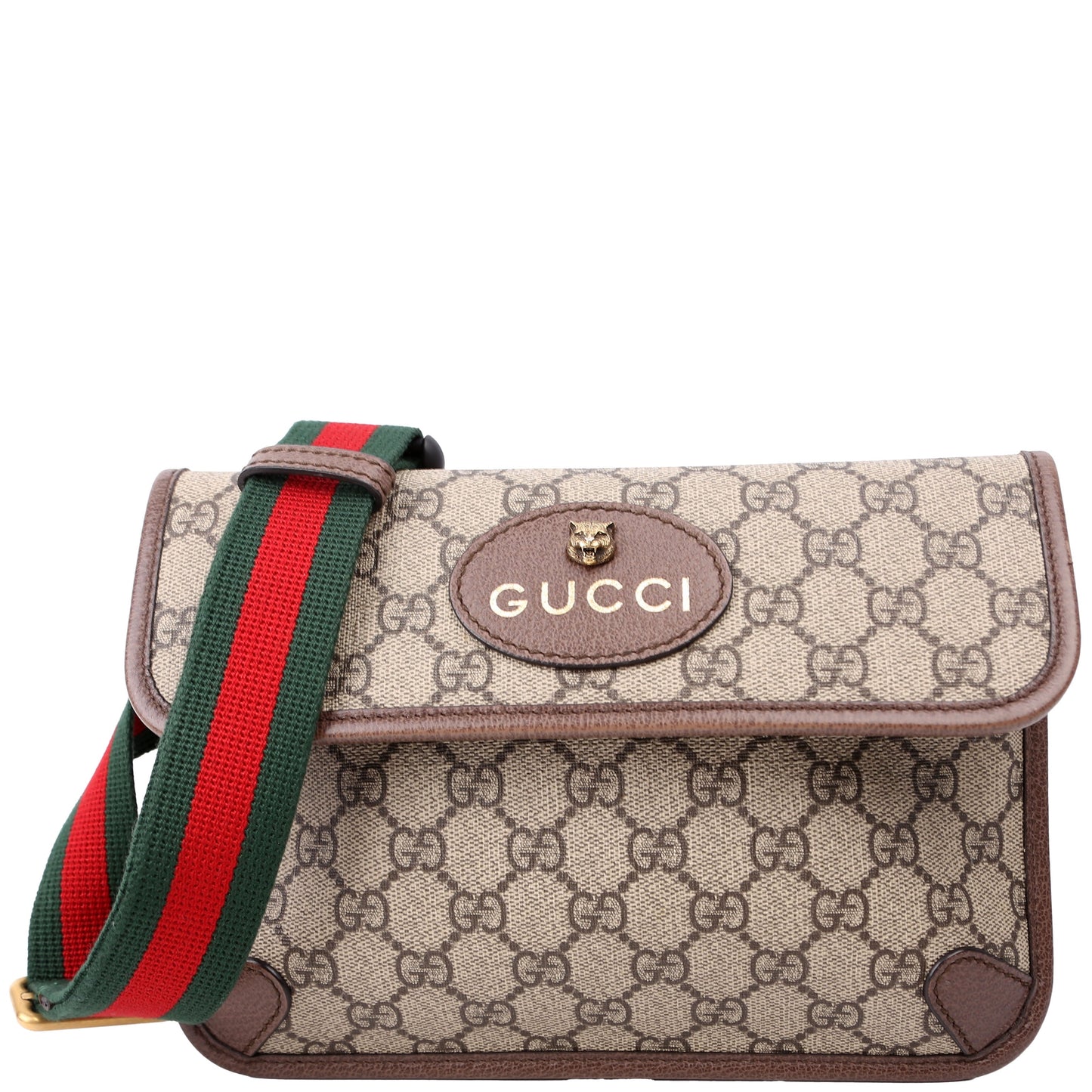 Gucci 493930 GG Supreme Neo Web Belt Bag