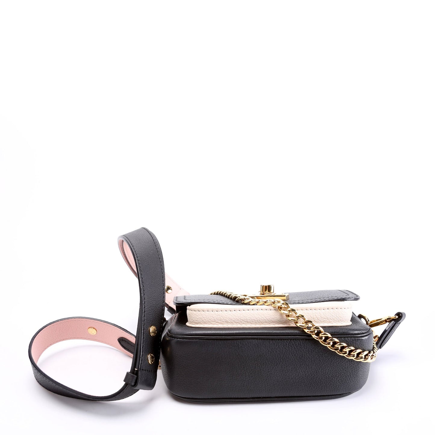Louis Vuitton Lockme Tender Supple Calfskin Black/Cream