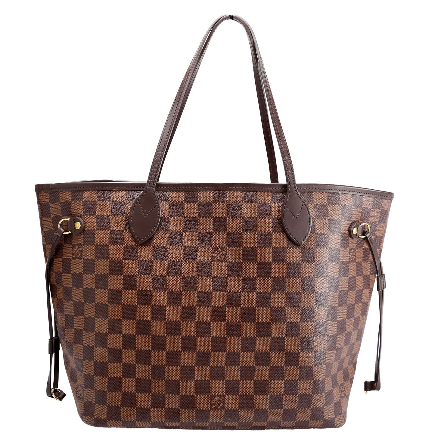 Louis Vuitton Neverfull MM Damier Ebene Red