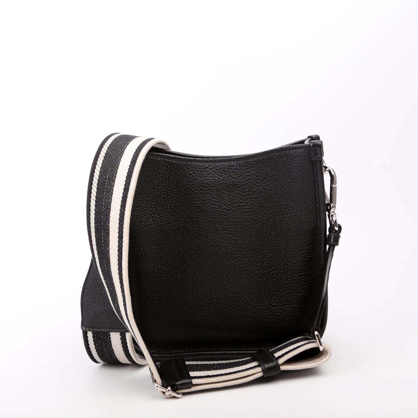 Prada 1BH191 Leather Mini Shoulder Black Bag