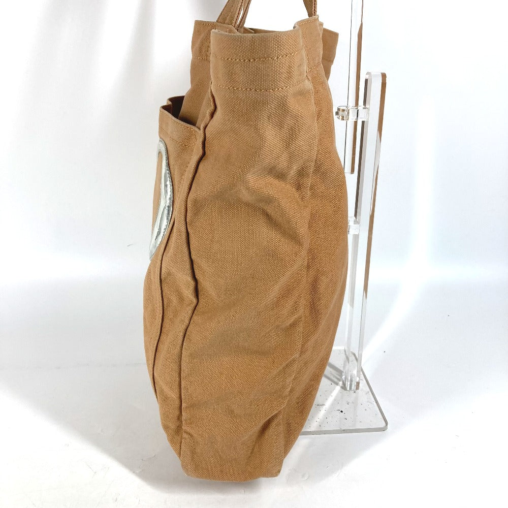 LOUIS VUITTON Tote Bag Canvas leather Brown That's Love LOVE Tote MM Women