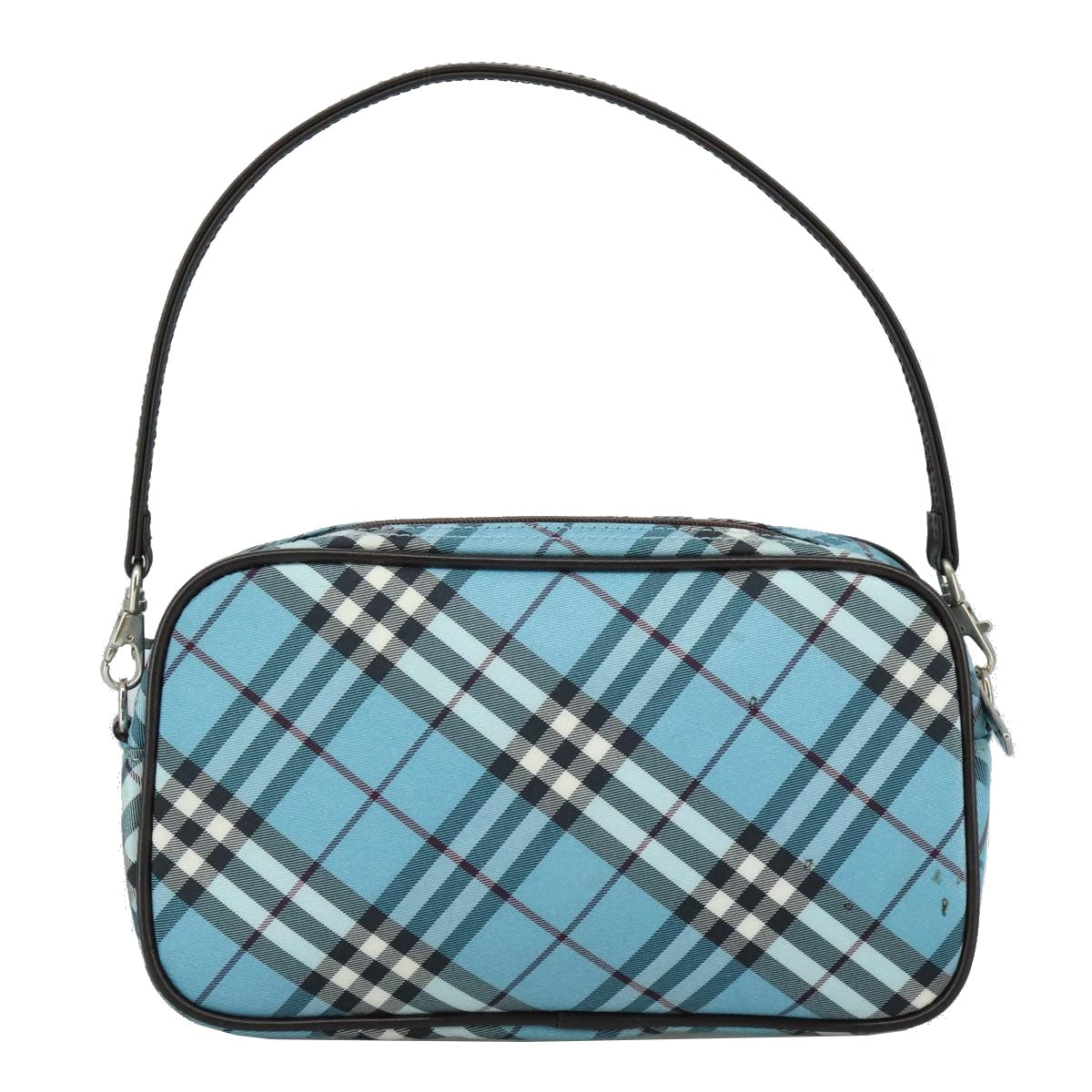 Burberry Blue Label Blue Canvas Clutch Bag ( )