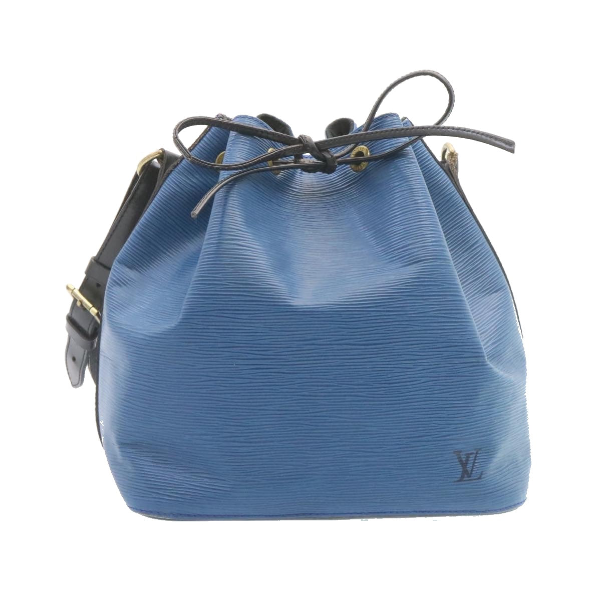 Louis Vuitton Bicolor Leather Petit Noe shoulder bag