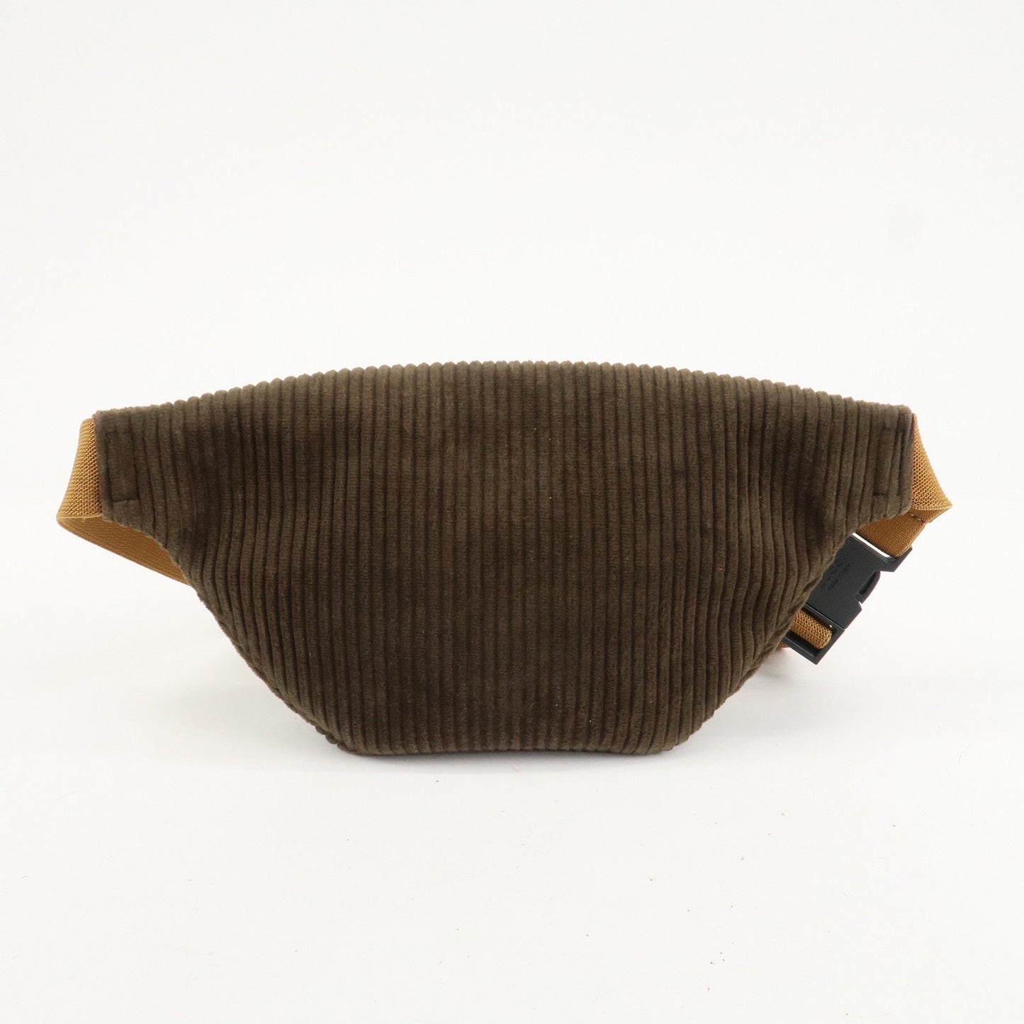 GUCCI Children's Corduroy Body Bag Waist Bag Brown Khaki 502095