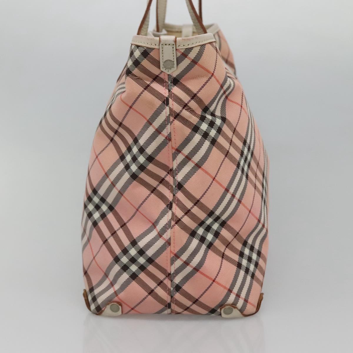 Burberry Nova Check Pink Nylon Tote Bag ( )