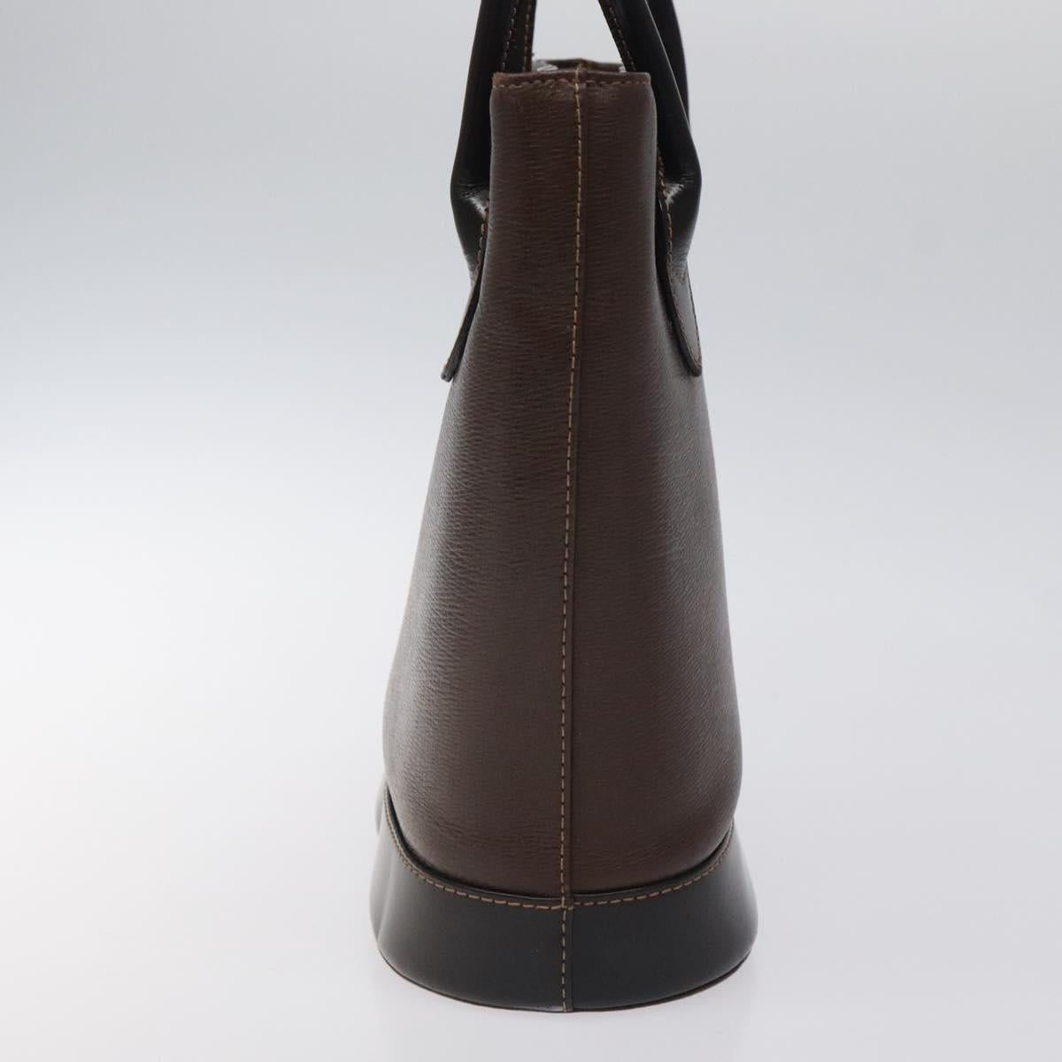 Burberry Brown Leather Handbag ( )