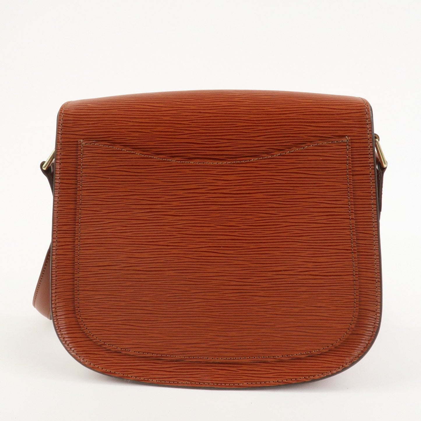 Louis Vuitton Epi Saint Cloud Shoulder Bag Kenya Brown M52193