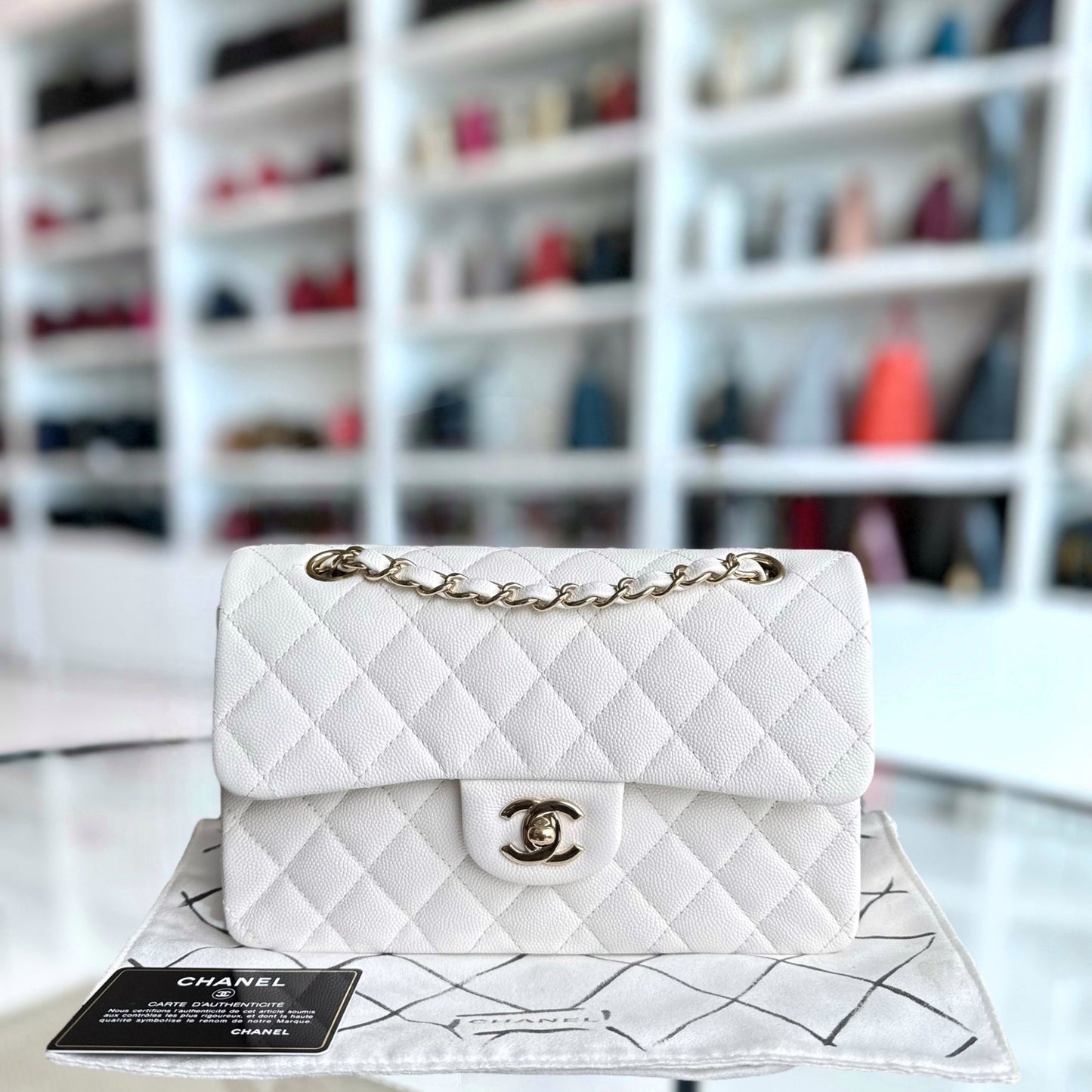 Chanel Classic Flap Small Shoulder Bag - EworeBags