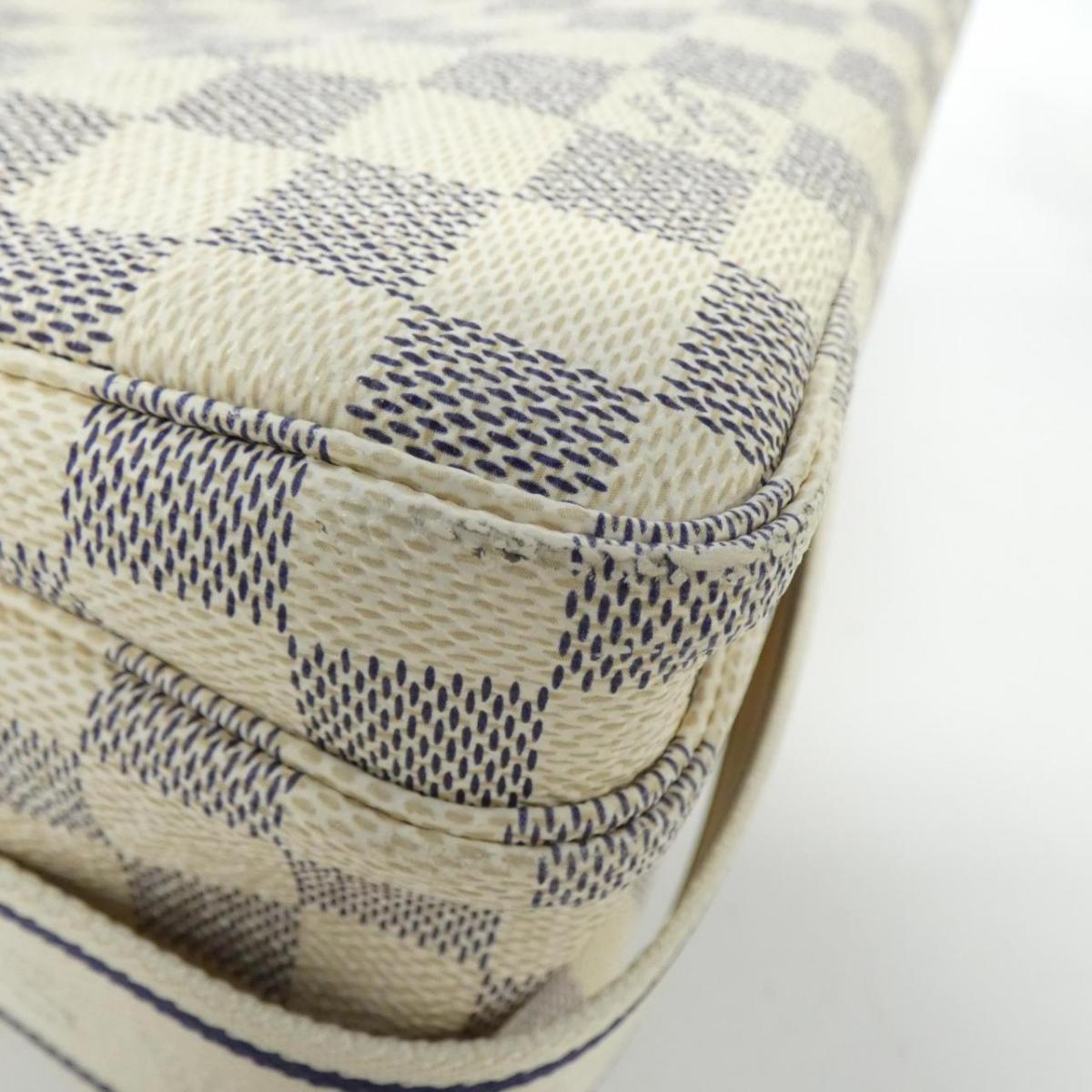 Louis Vuitton Damier Azur Navyglio N51189 Shoulder Bag