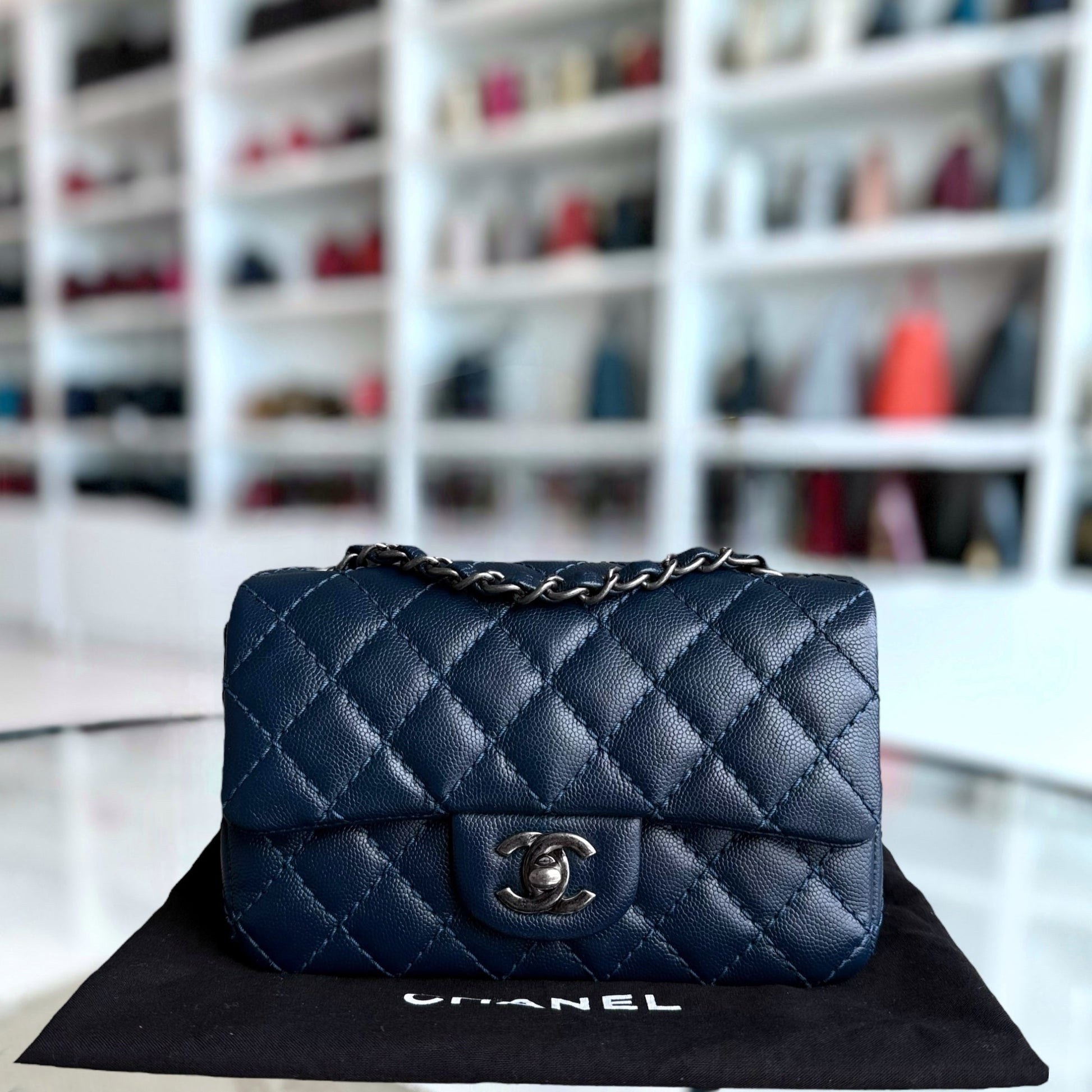Chanel Classic Flap Mini Shoulder Bag - EworeBags