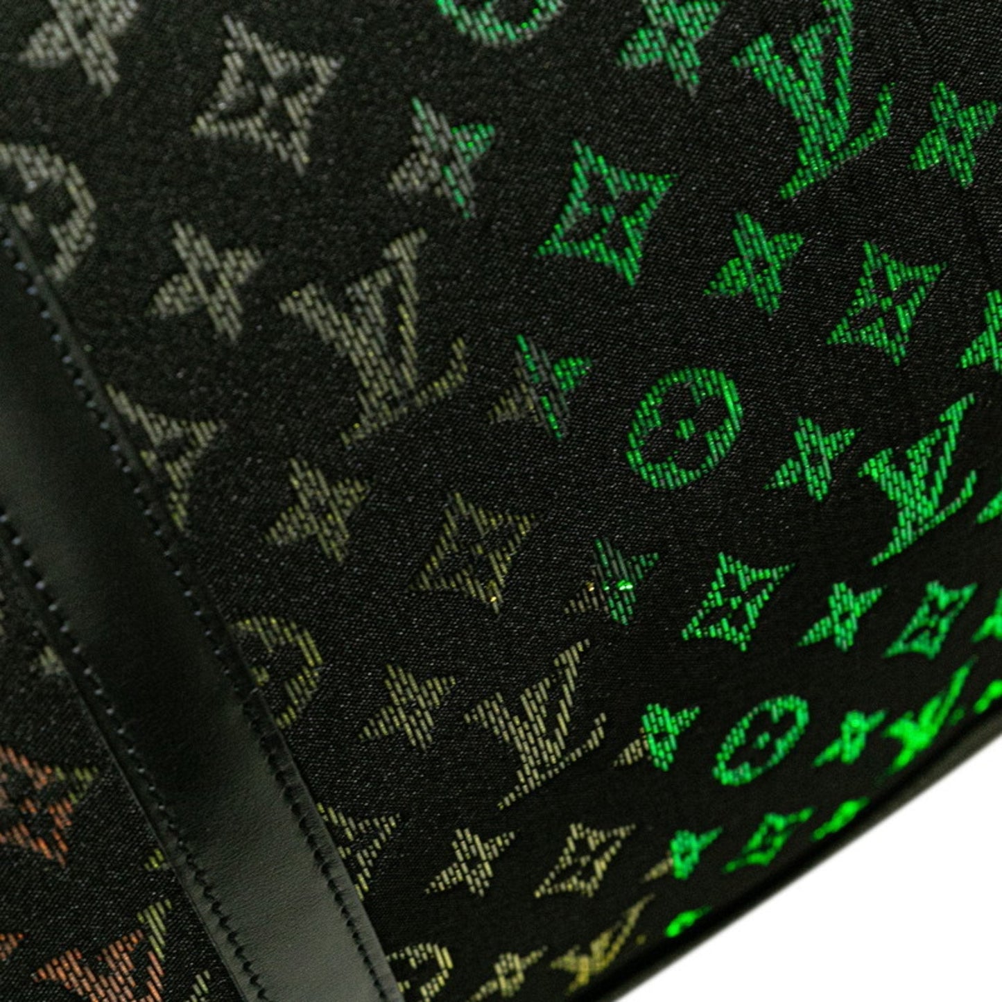 Louis Vuitton  Canvas Leather Boston Bag Shoulder Bag