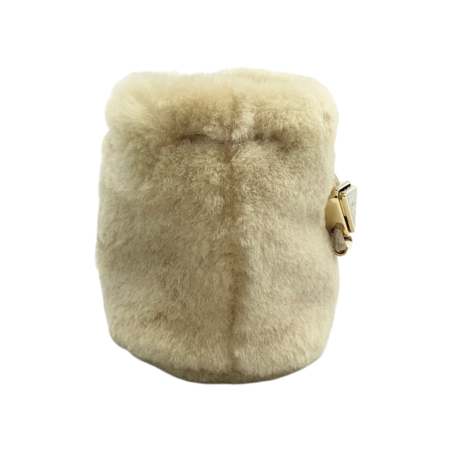 Prada Shearling Bucket Bag