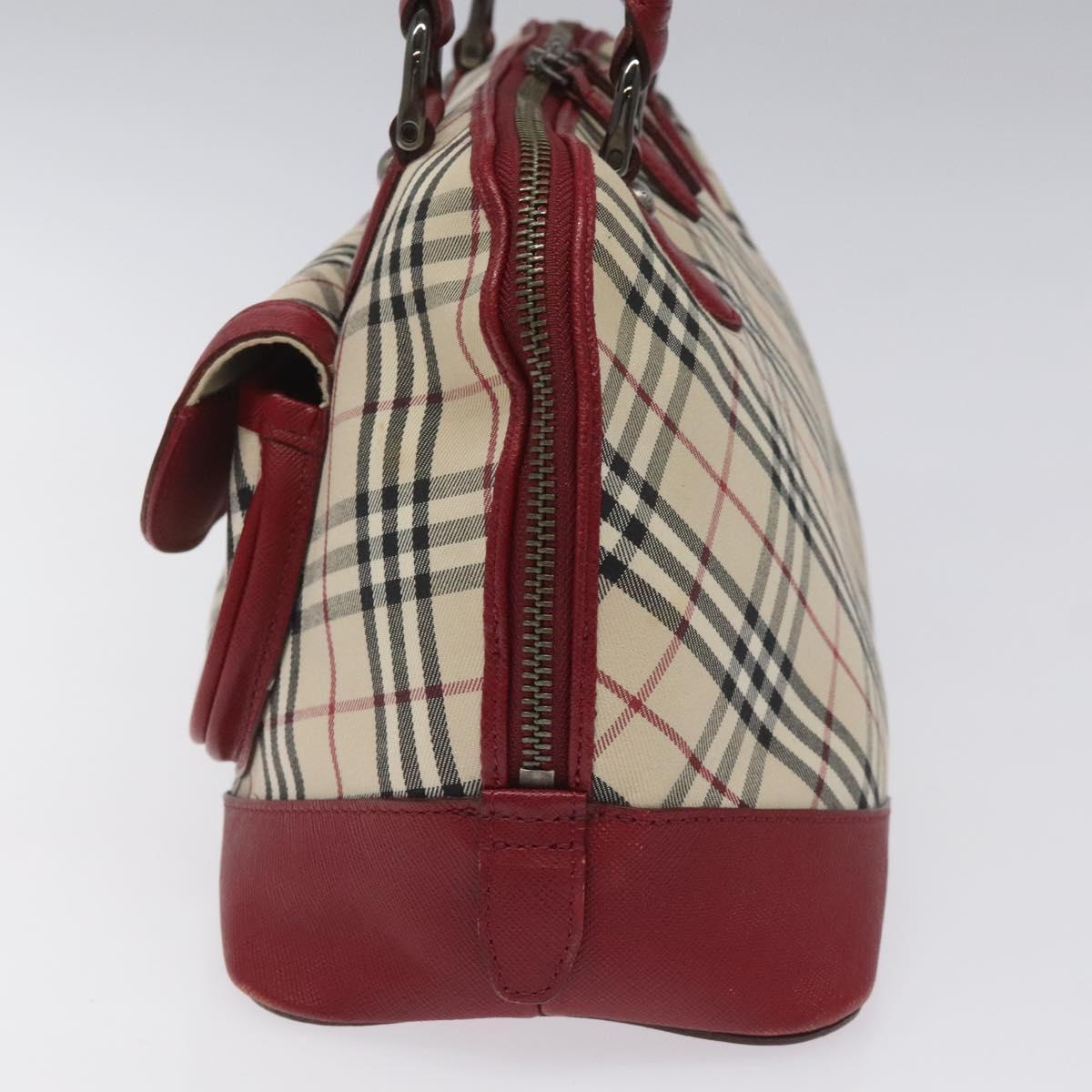 Burberry Nova Check Beige Canvas Handbag ( )
