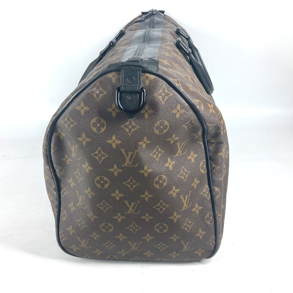 LOUIS VUITTON Boston Duffel bag M41411 Monogram canvas Brown Monogram watercolor Keepall ï¿½Ebandouliere55 unisex(Unisex)