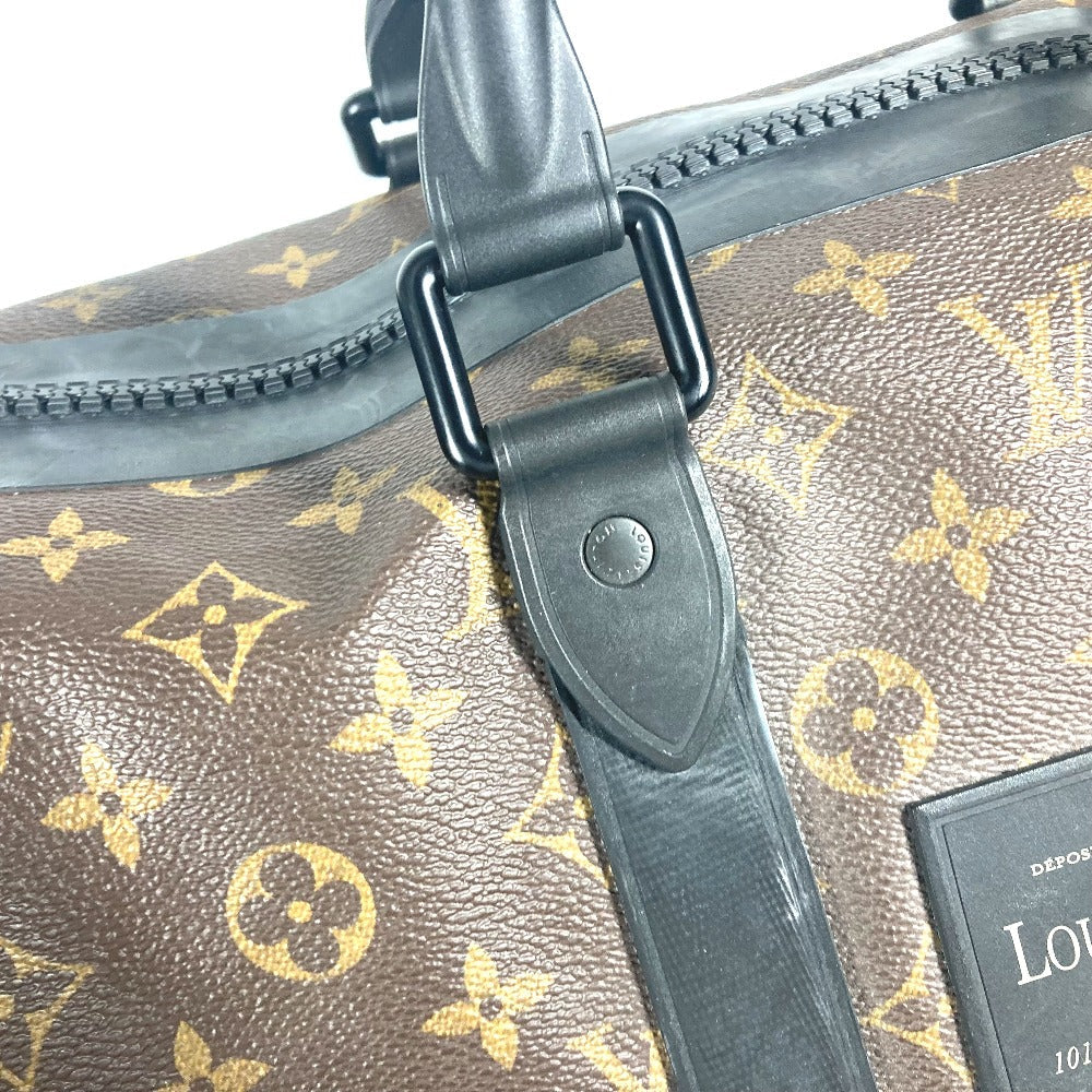 LOUIS VUITTON Boston Duffel bag M41411 Monogram canvas Brown Monogram watercolor Keepall ?bandouliere55