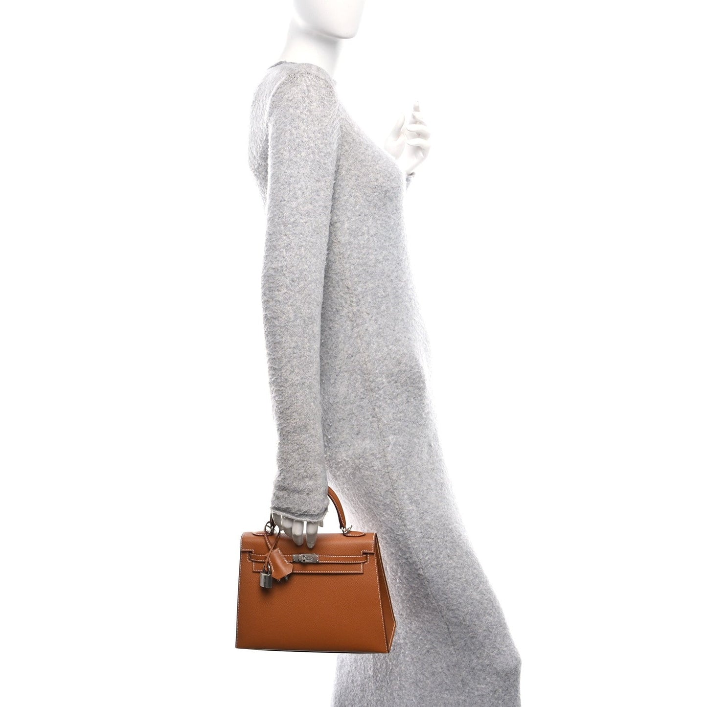 Hermes Epsom Kelly Sellier 25 Gold