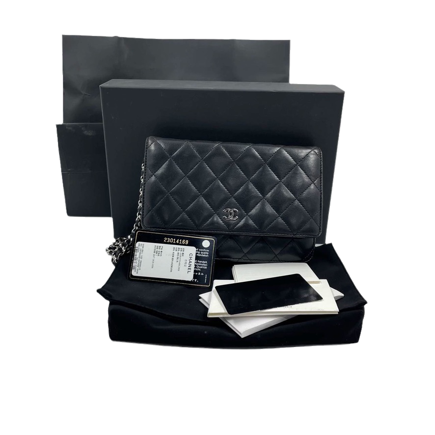 Chanel Wallet On Chains WOC Timeless/ Classic Black