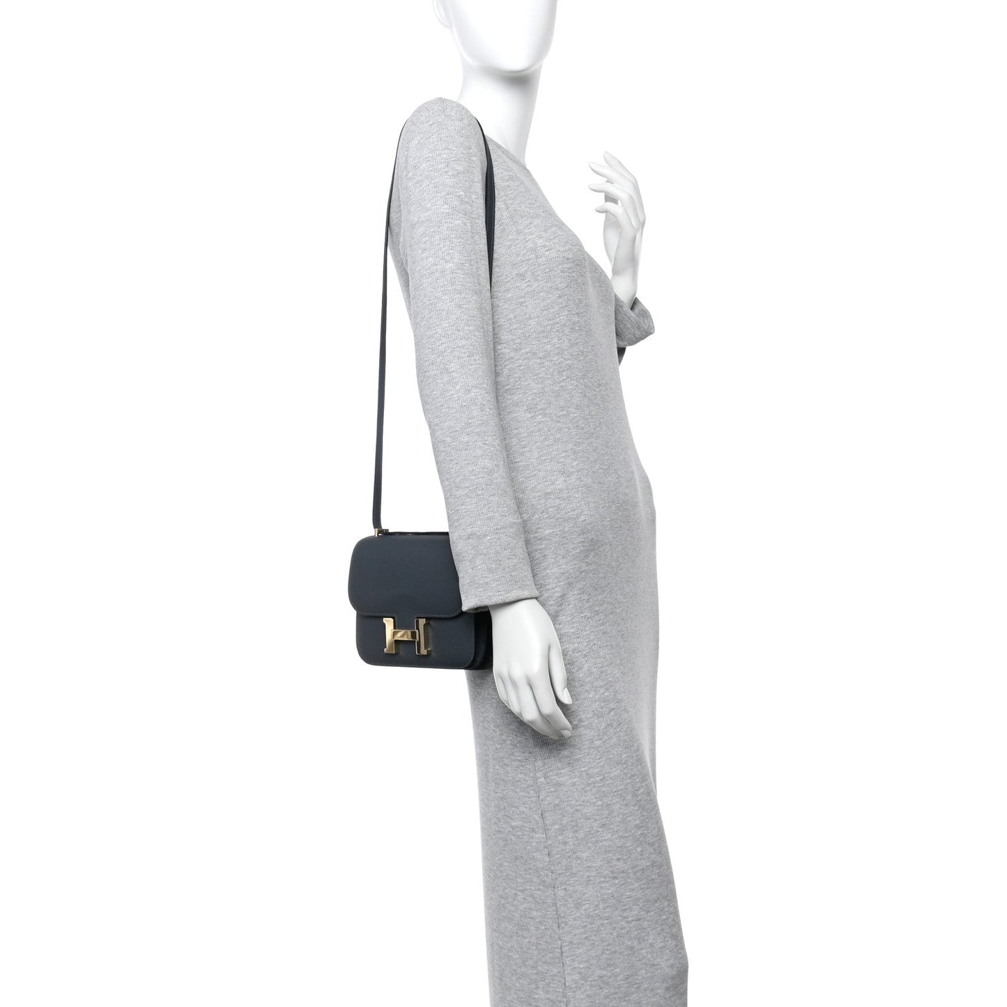 Hermes Epsom Constance 18 Gris Misty