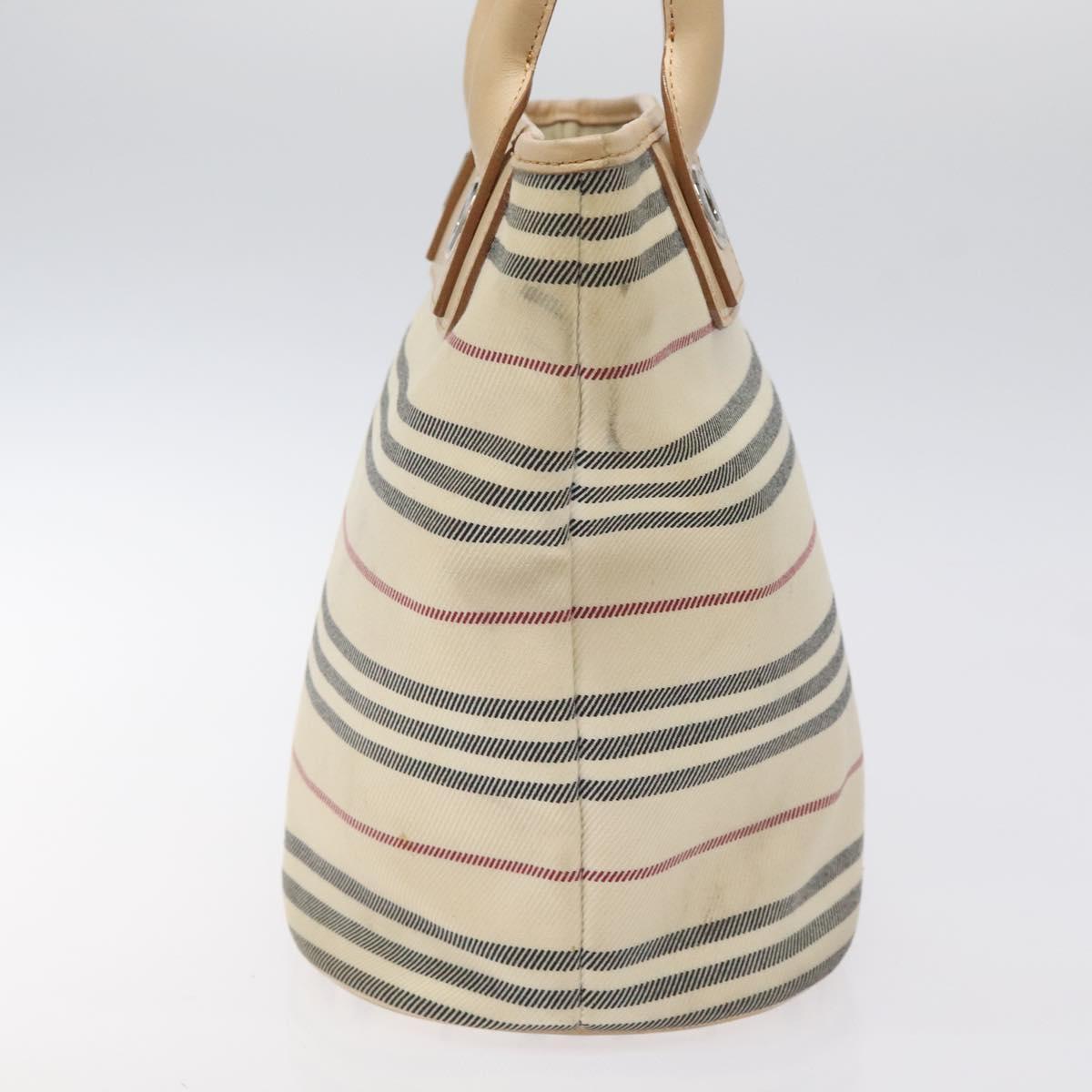 Burberry Beige Canvas Handbag ( )