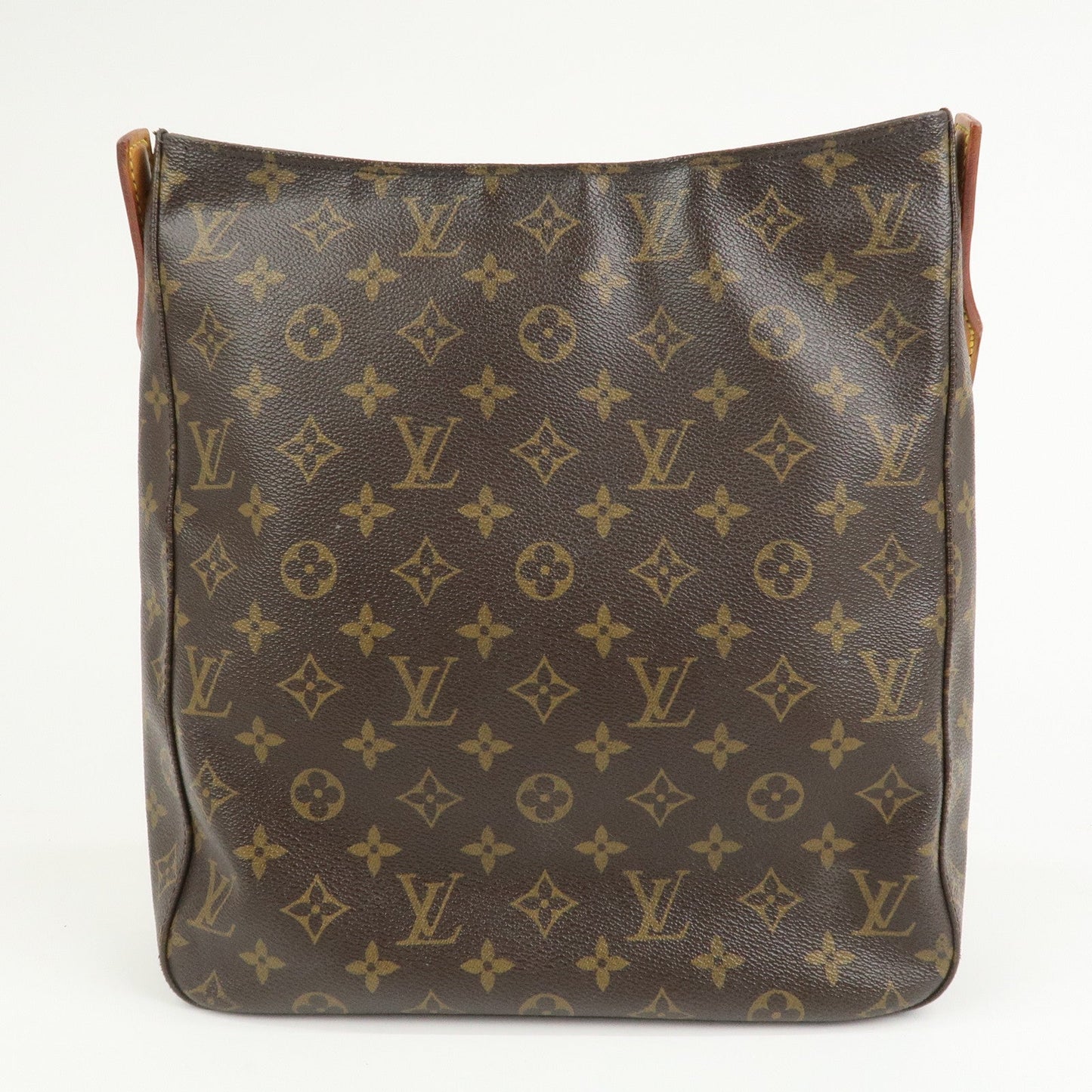Louis Vuitton Monogram Looping GM Shoulder Bag Brown M51145