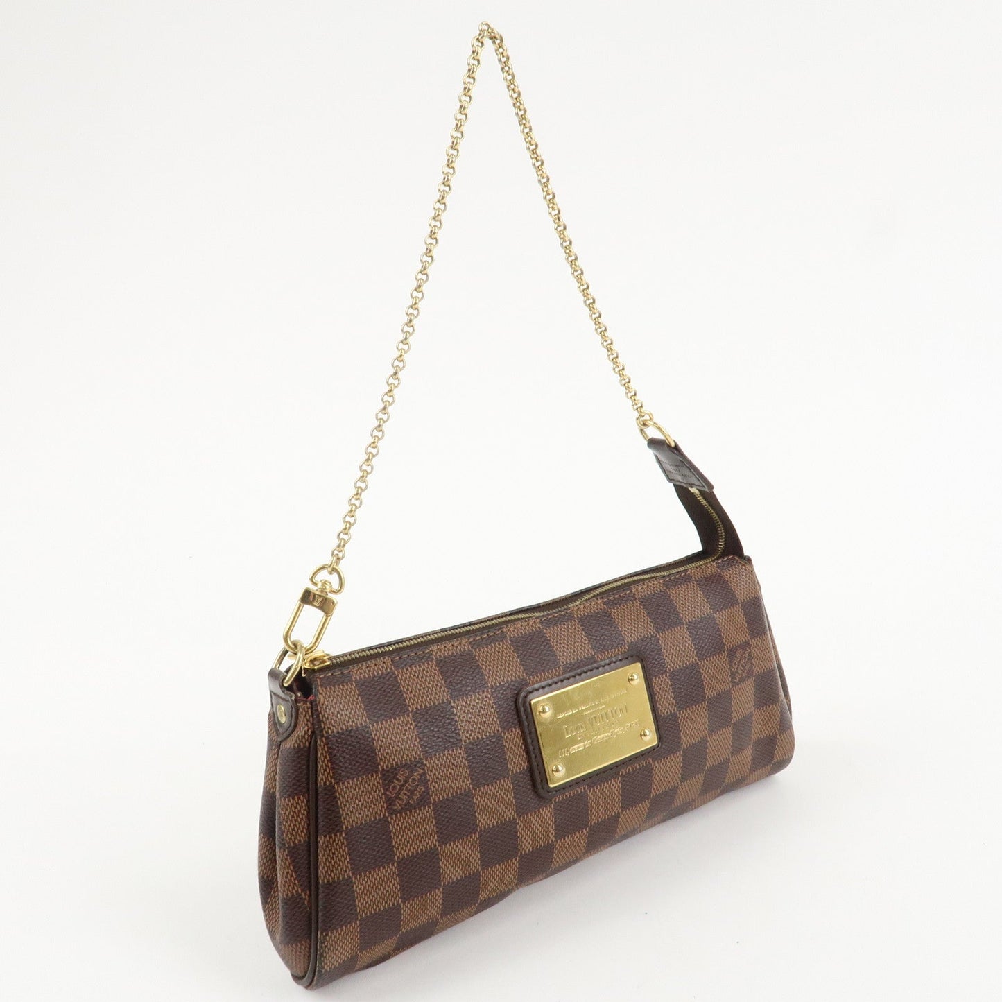 Louis Vuitton Damier Eva 2Way Hand Bag Shoulder Bag Damier Ebene N55213