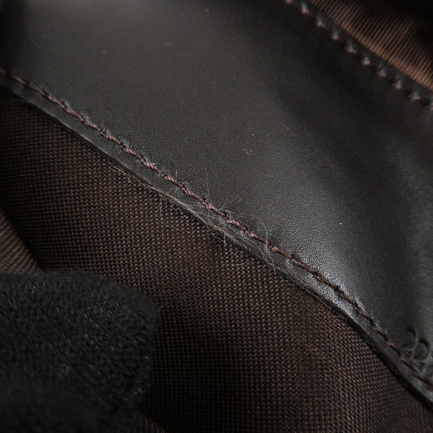 FENDI Zucca Canvas Leather Long Bi-fold Wallet Brown 8M0032