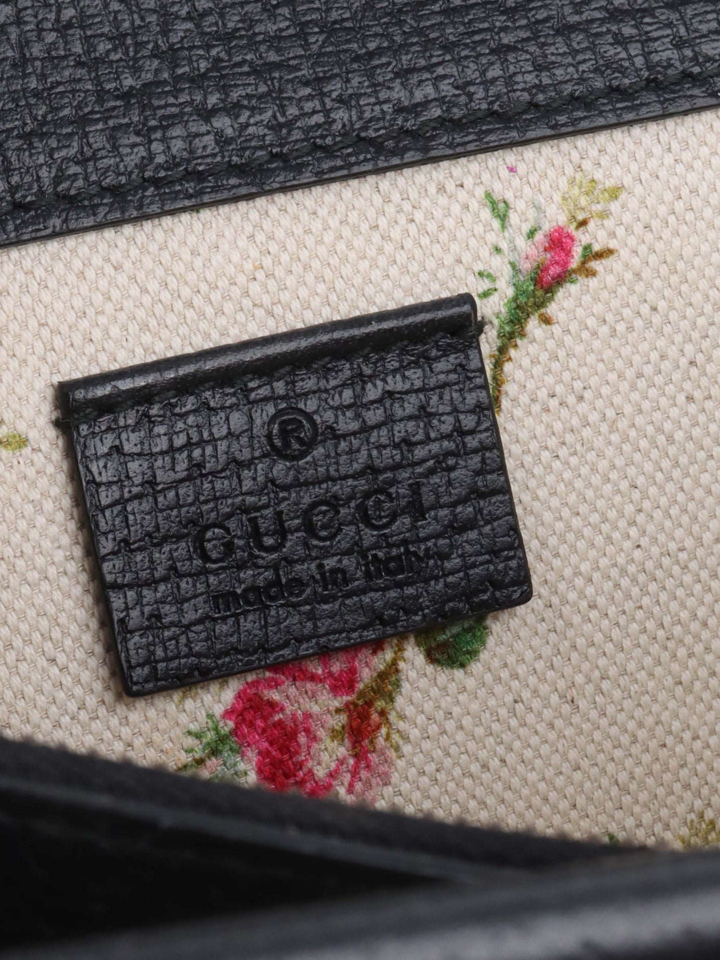 Gucci Small Black Dionysus Web Bag.