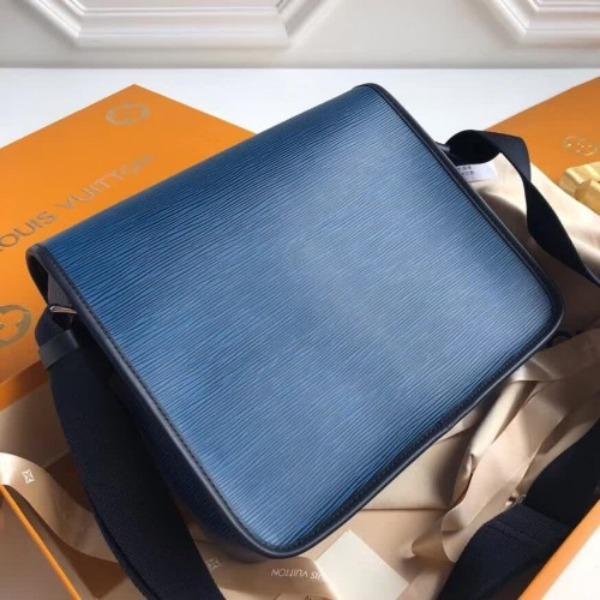 Louis Vuitton Messenger PM Epi Leather Blue
