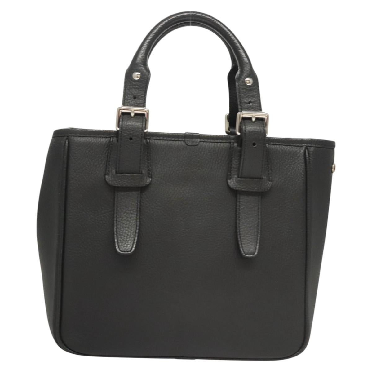 Burberry Black Leather Handbag ( )