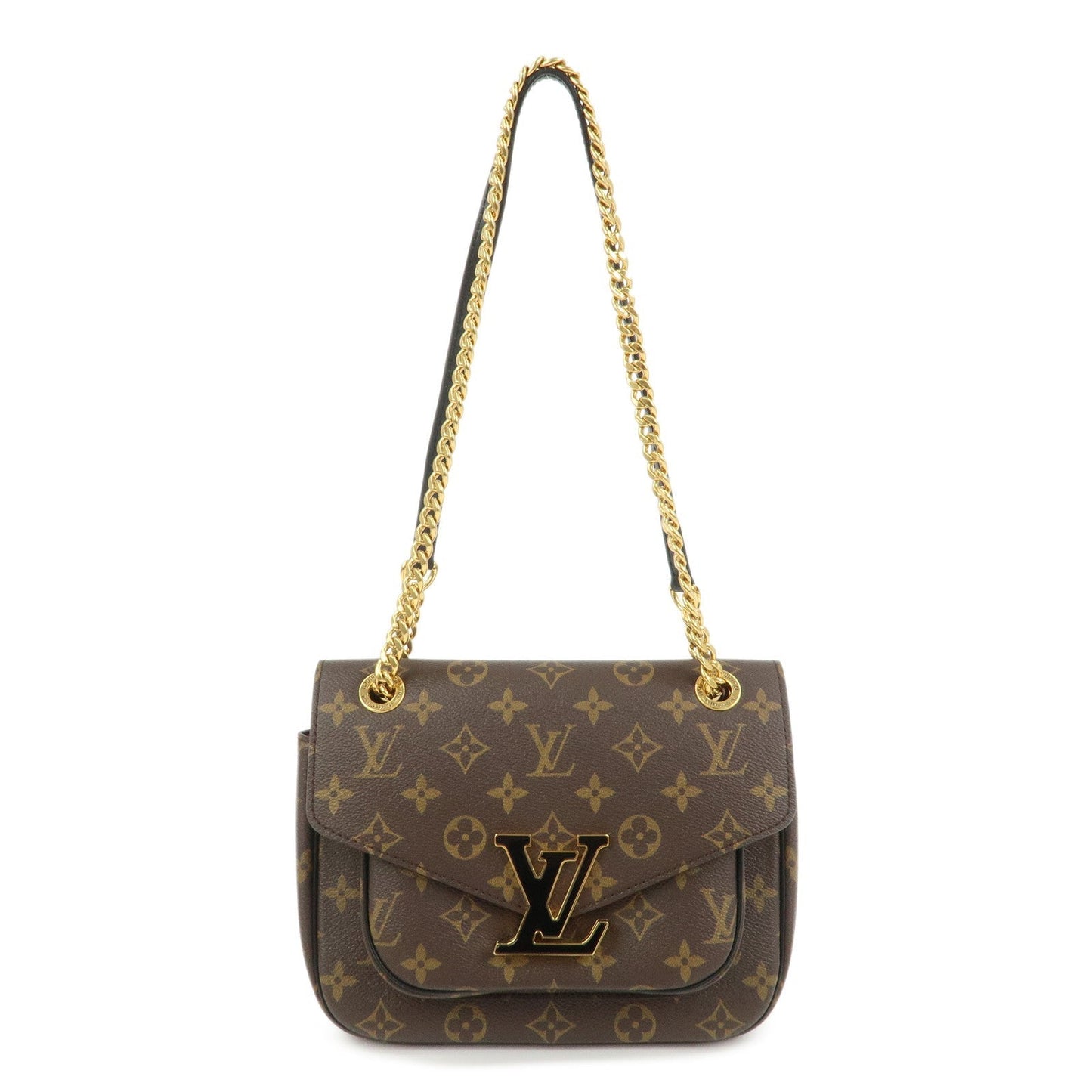 Louis Vuitton Monogram Passy Crossbody Chain Shoulder Bag M45592