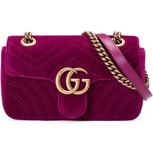 Gucci Caro Quilted Chain Crossbody