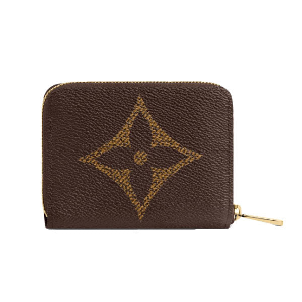 LOUIS VUITTON Coin case M69354 Monogram canvas Brown Zip around purse Giant Monogram unisex(Unisex)