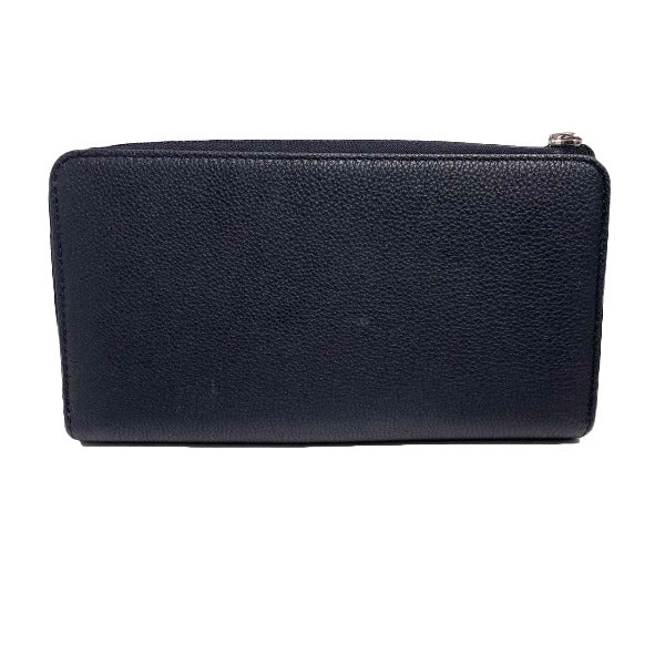 LOUIS VUITTON Long Wallet Purse N60146 leather Noir Voca Stains all leather Parnasea Portefeuille Comet mens