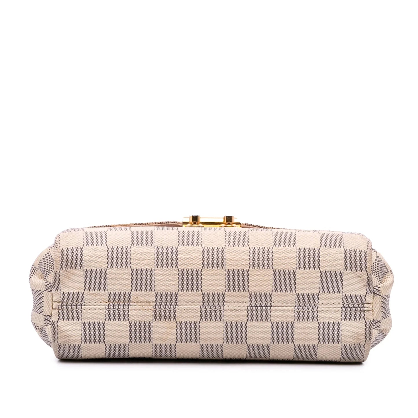 White Louis Vuitton Damier Azur Croisette Satchel