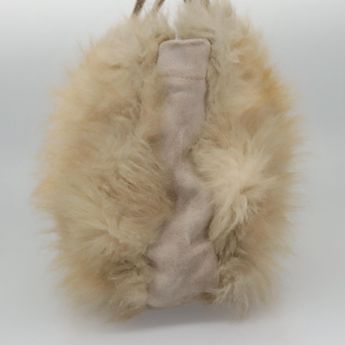 Burberry Blue Label Beige Faux Fur Handbag ( )