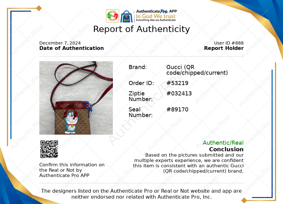 Gucci Designer Crossbody