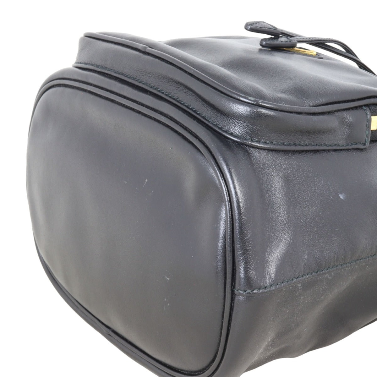 Prada Duet Leather Bucket Bag