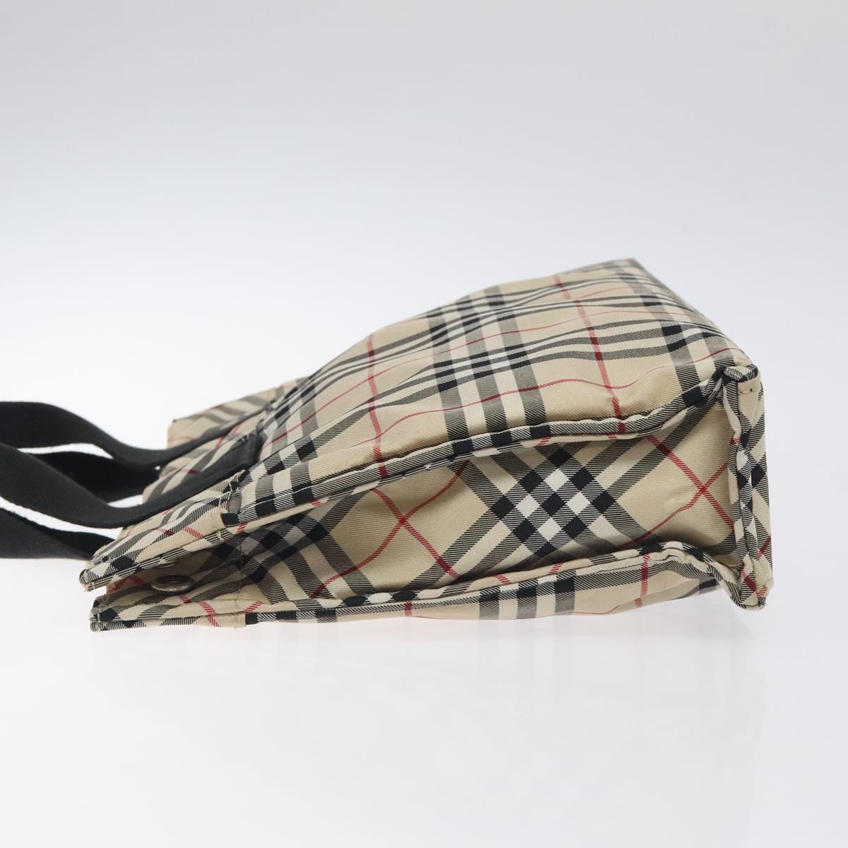 Burberry Nova Check Beige Nylon Tote Bag ( )