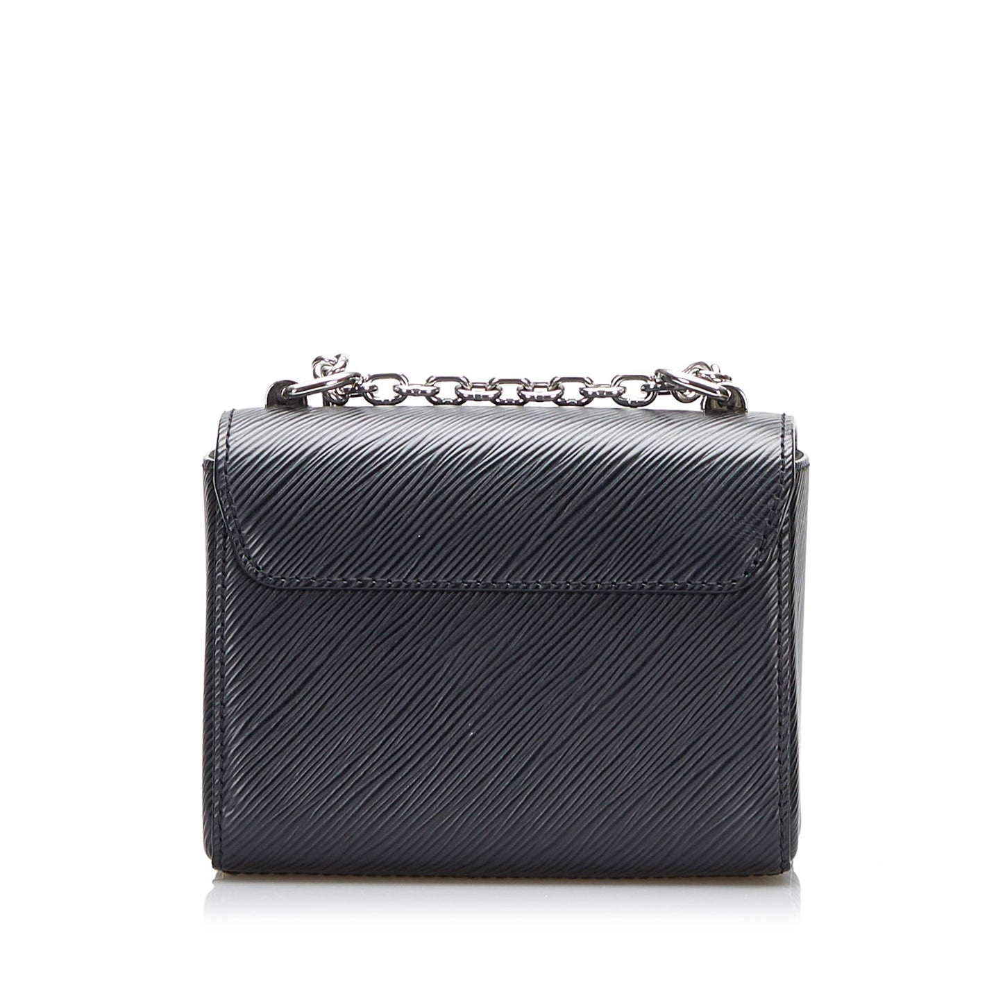 LOUIS VUITTON Epi Twist MM Black Handbag