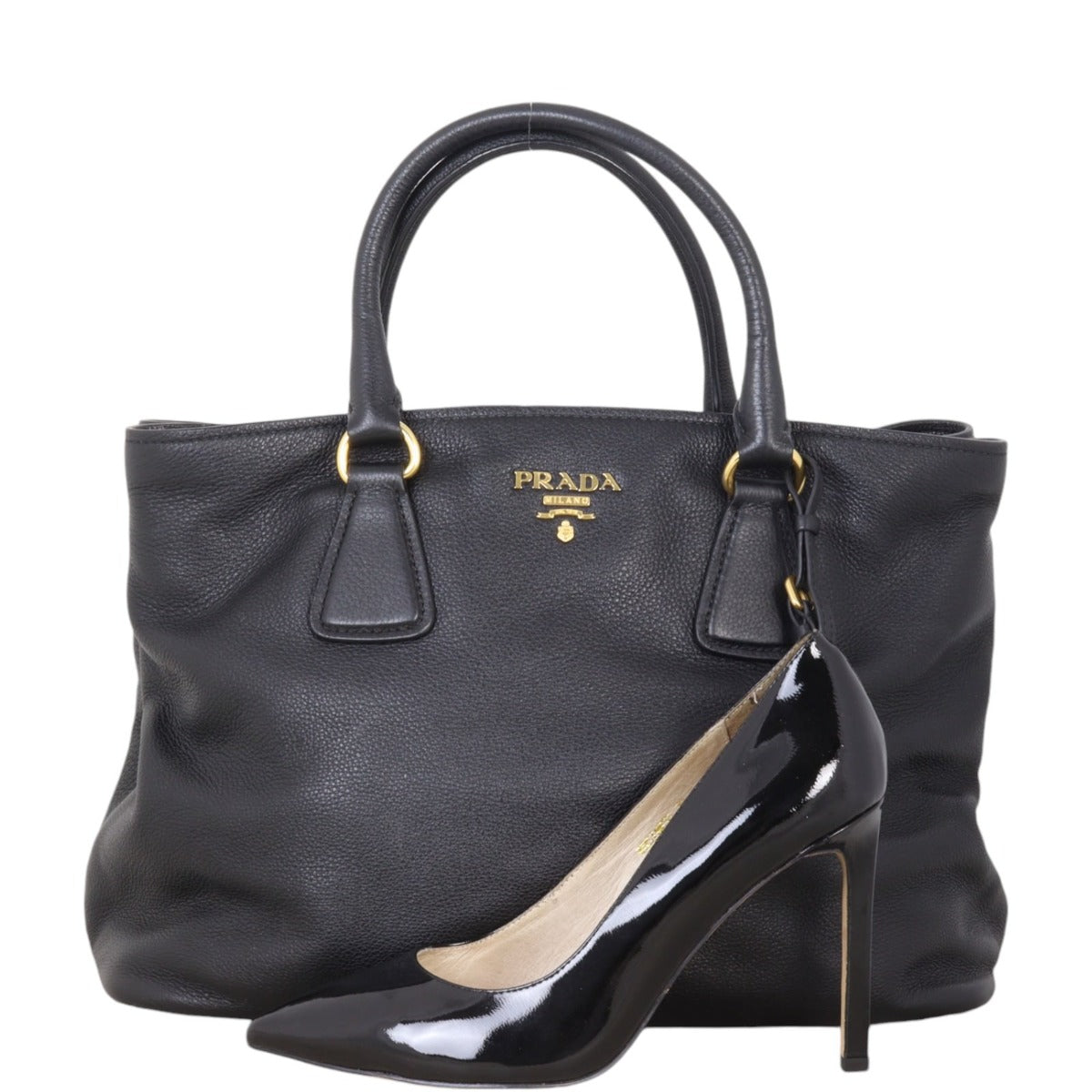 Prada Vitello Daino Tote