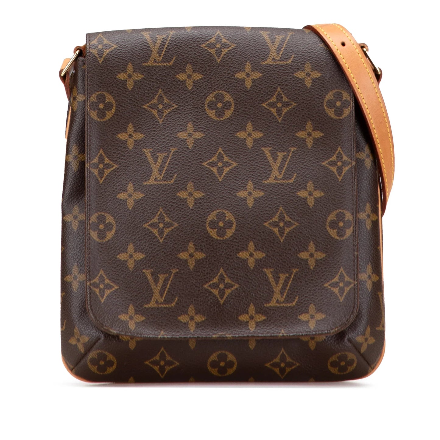 Brown Louis Vuitton Monogram Mtte Salsa Short Strap Shoulder Bag