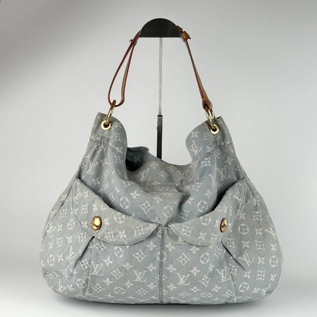 Louis Vuitton Monogram Denim Daily GM - Blue Hobos, Handbags MR03042025380852