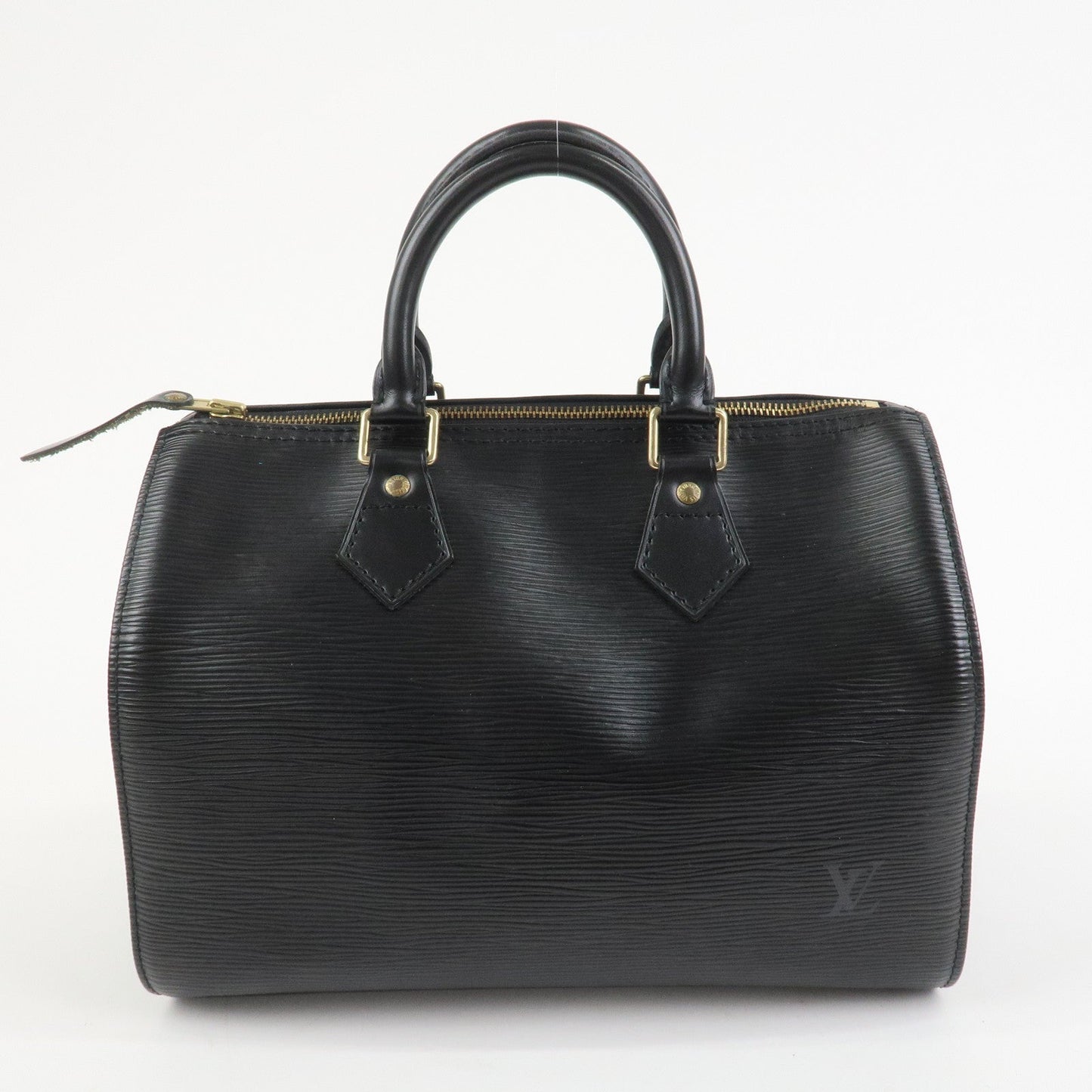 Louis Vuitton Epi Leather Speedy 25 Hand Bag Boston Bag Noir M59032