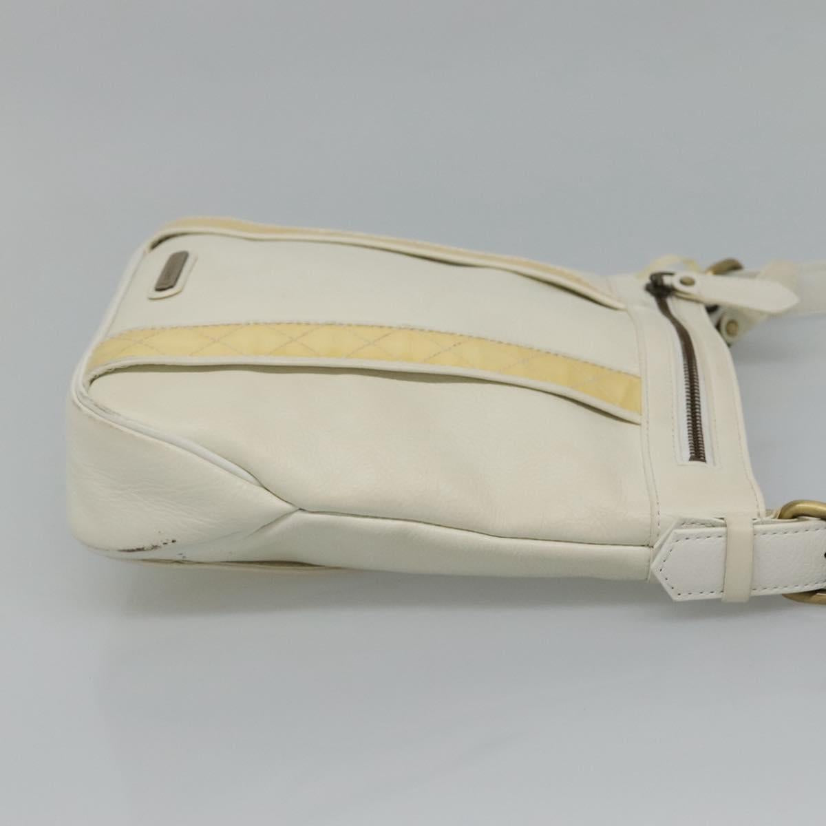 Burberry - Beige Leather Shoulder Bag ( )