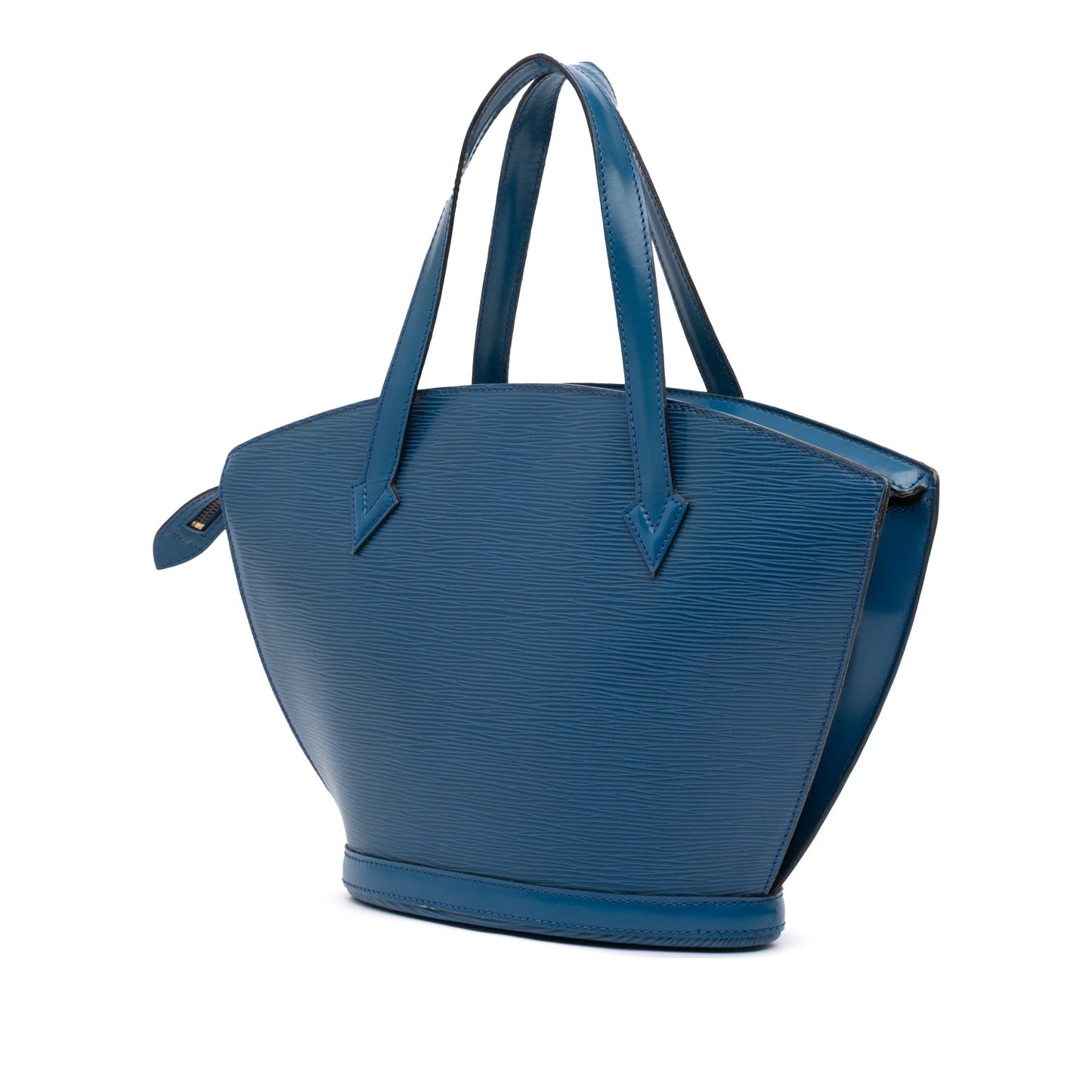 Blue Louis Vuitton Epi Saint Jacques PM Short Strap Handbag